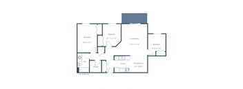 West Court - Three Bedroom - Plan 31A