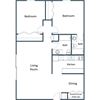 Carling Manor Apartments |Two Bedroom Floor Plan A Carling Manor Apartments |Two Bedroom Floor Plan A