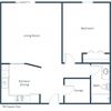Richfield Apartments | One Bedroom Floor Plan A Richfield Apartments | One Bedroom Floor Plan A