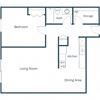 Harrison 3 Apartments | One Bedroom Floor Plan B Harrison 3 Apartments | One Bedroom Floor Plan B