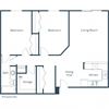 Harrison 3 Apartments | Two Bedroom Floor Plan C Harrison 3 Apartments | Two Bedroom Floor Plan C