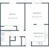 Library Lane Apartments | One Bedroom Floor Plan B Library Lane Apartments | One Bedroom Floor Plan B