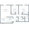 Mayfair Apartments | Two Bedroom Floor Plan A Mayfair Apartments | Two Bedroom Floor Plan A
