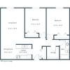 Countryside Apartments | Two Bedroom Floor Plan 21A Countryside Apartments | Two Bedroom Floor Plan 21A