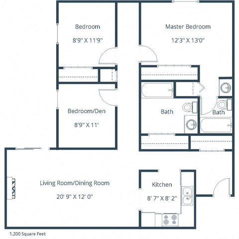 Crescent Park | Three Bedroom | Plan 32A