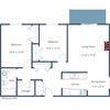 Prairiewood Courts Apartments | Two Bedroom Floor Plan Prairiewood Courts Apartments | Two Bedroom Floor Plan