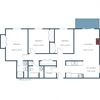 Prairiewood Courts Apartments | Three Bedroom Floor Plan A Prairiewood Courts Apartments | Three Bedroom Floor Plan A