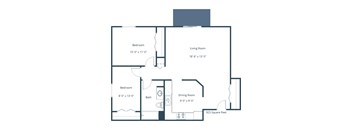 Bridgeport - Two Bedroom - Plan 21A
