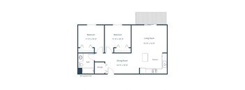 Bridgeport - Two Bedroom - Plan 21B