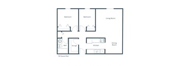 Southwind - Two Bedroom - Plan 21A