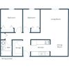 Southwind - Two Bedroom - Plan 21A Southwind - Two Bedroom - Plan 21A