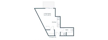 South Pointe - Efficiency - Plan 01A