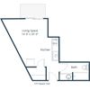 South Pointe - Efficiency - Plan 01A South Pointe - Efficiency - Plan 01A