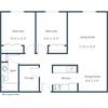 Oak Court Apartments | Two Bedroom Floor Plan A Oak Court Apartments | Two Bedroom Floor Plan A