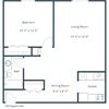 Sargent Apartments | One Bedroom Floor Plan 11A Sargent Apartments | One Bedroom Floor Plan 11A