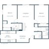 Summit Point Apartments | Two Bedroom Floor Plan 22A Summit Point Apartments | Two Bedroom Floor Plan 22A