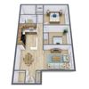 High Ridge - Two Bedroom - Plan 21B High Ridge - Two Bedroom - Plan 21B
