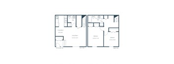 Stony Brook - Two Bedroom - Plan 22A