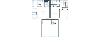 Stony Brook - Two Bedroom - Plan 22B