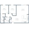 Sunset Ridge Apartments | Two Bedroom Floor Plan 22A Sunset Ridge Apartments | Two Bedroom Floor Plan 22A