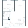 Fieldstone Apartments | One Bedroom Floor Plan A Fieldstone Apartments | One Bedroom Floor Plan A