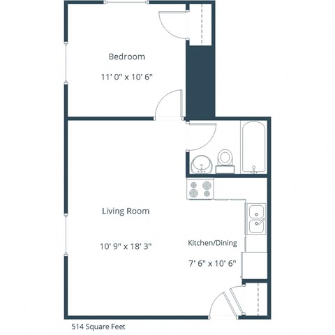 Northwood Apartments | Floor Plan 11A