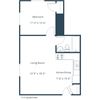 Northwood Apartments | One Bedroom Floor Plan 11A Northwood Apartments | One Bedroom Floor Plan 11A