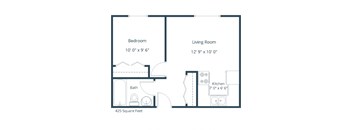 Northwood Apartments | Floor Plan 11B