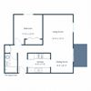 Country Club Apartments | One Bedroom Floor Plan Country Club Apartments | One Bedroom Floor Plan