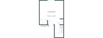 Pacific Park 1 | Studio Floor Plan