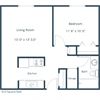 Pacific Park 1 | One Bedroom Floor Plan A Pacific Park 1 | One Bedroom Floor Plan A