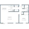 Pacific Park 1 | One Bedroom Floor Plan B Pacific Park 1 | One Bedroom Floor Plan B