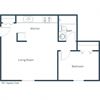 Pacific Park 1 | One Bedroom Floor Plan C Pacific Park 1 | One Bedroom Floor Plan C