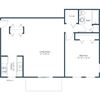 Valley View Apartments | One Bedroom Floor Plan 11A Valley View Apartments | One Bedroom Floor Plan 11A