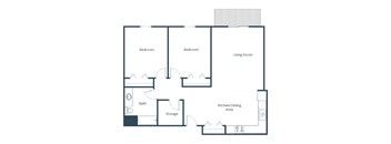 Eagle Run - Two Bedroom - Plan 21B