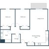 Eagle Run - Two Bedroom - Plan 21B Eagle Run - Two Bedroom - Plan 21B