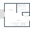 Parkside - Efficiency - Plan 01A Parkside - Efficiency - Plan 01A