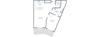 West Lake - One Bedroom - Plan 11C