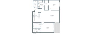 West Lake - Two Bedroom - Plan 22A