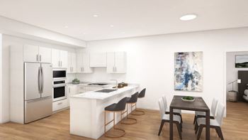 Stainless Steel Appliances, 10" Luxury Plank Flooring Throughout, Granite Countertops and Washer/Dryer in each home