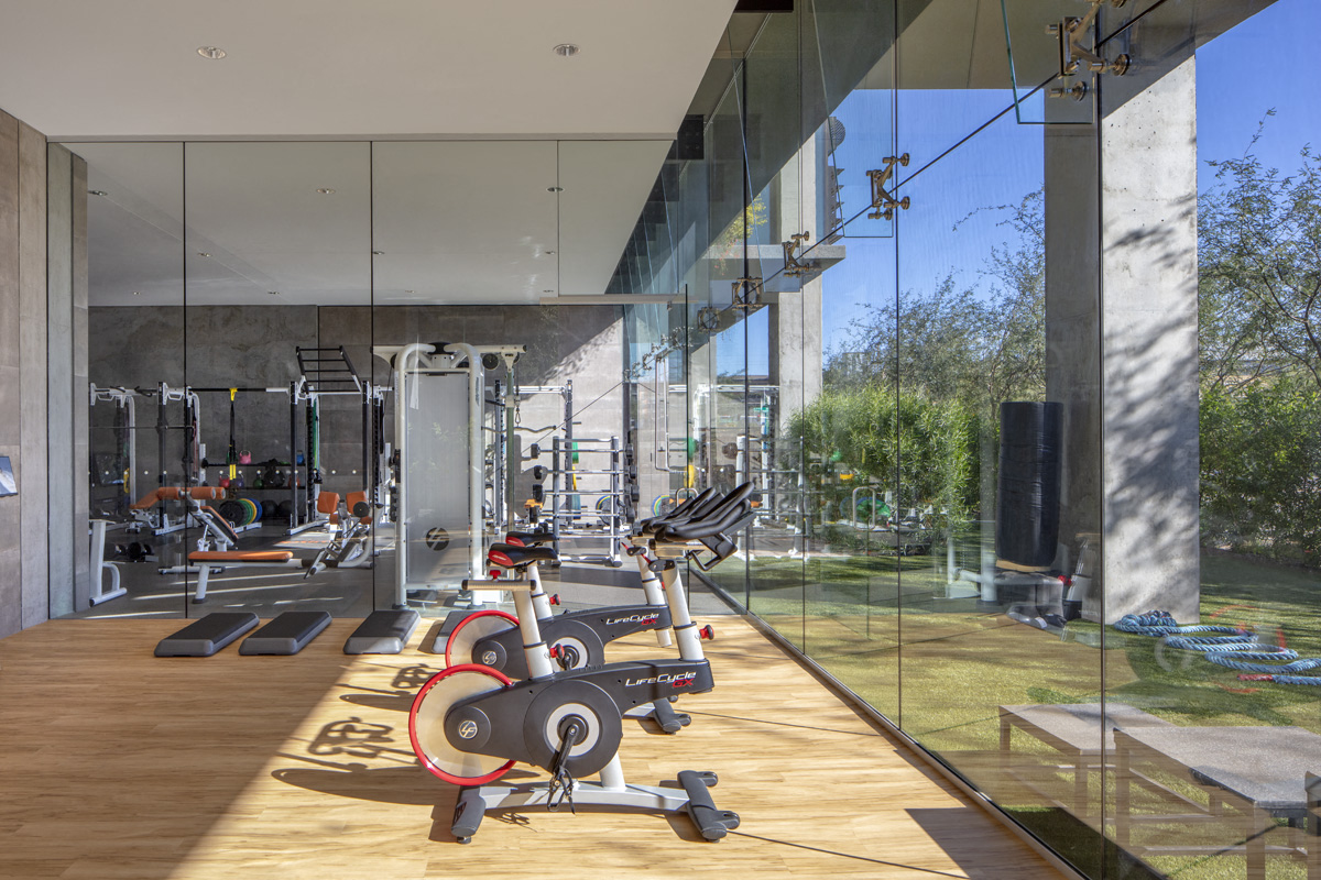 Gym in Optima Kierland Apartments