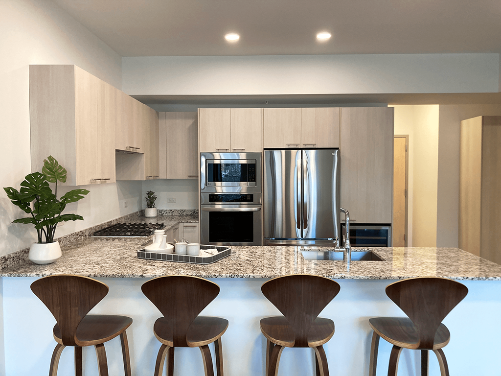 Optima Lakeview Two Bedroom Model Kitchen