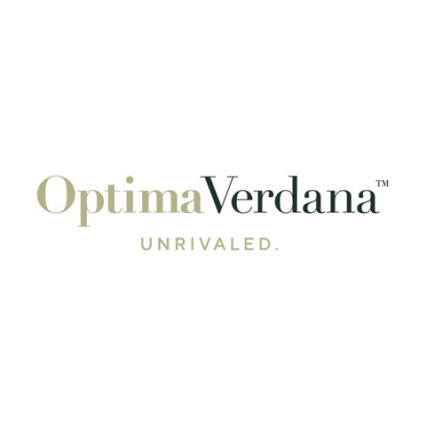 A logo that says Optima Verdana Unrivaled.