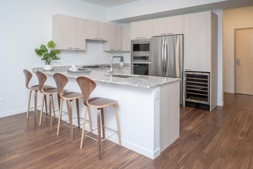 Optima Lakeview Two Bedroom Model Kitchen