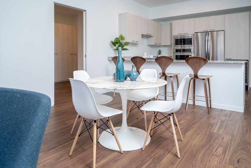 Optima Lakeview Two Bedroom Model Kitchen & Dining