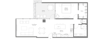 01 | 1B-01 | 1 Bed | 1 Bath