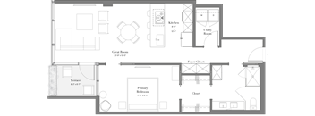 24 | 1B-03 | 1 Bed | 1 Bath