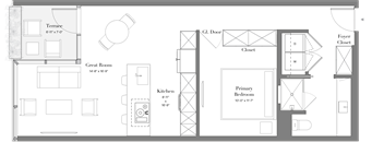 18 | 1B-05 | 0 Bed | 1 Bath