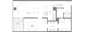 17-19 | 1B-08 | 1 Bed | 1.5 Bath