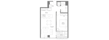 22 | 1B-12 | 1 Bed | 1 Bath